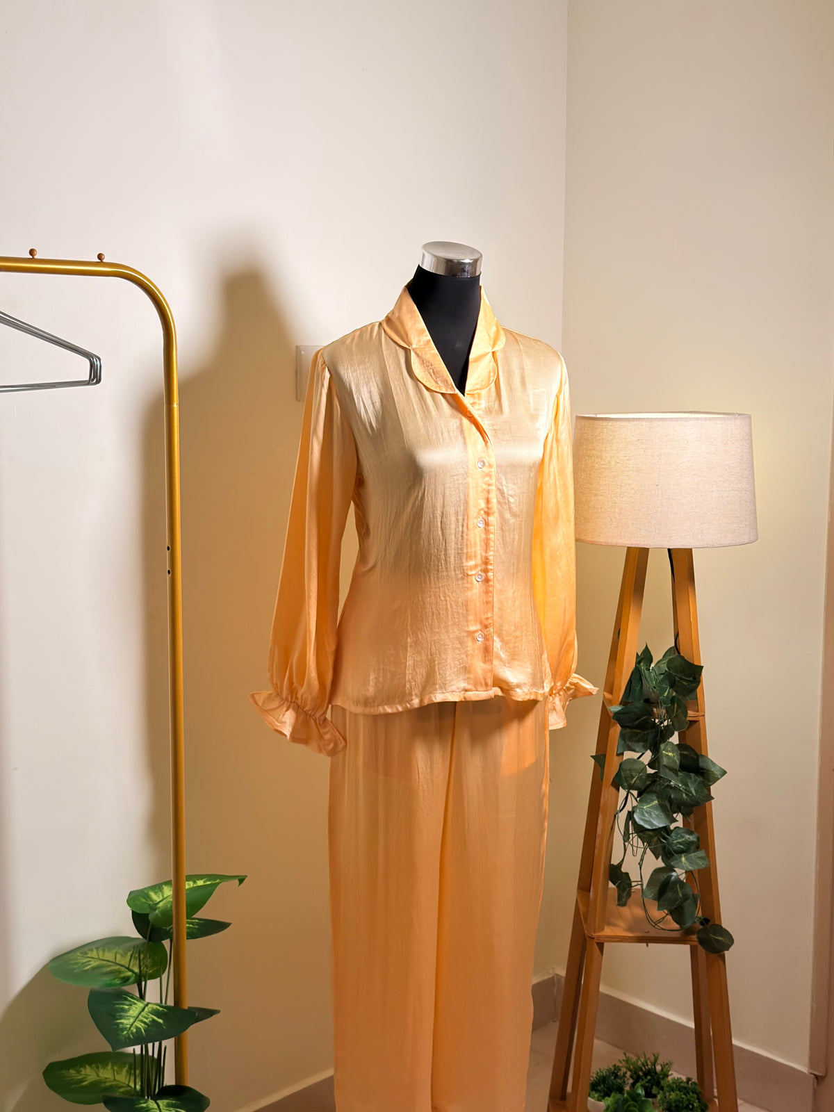 Pajama Peach - Long PJ Set