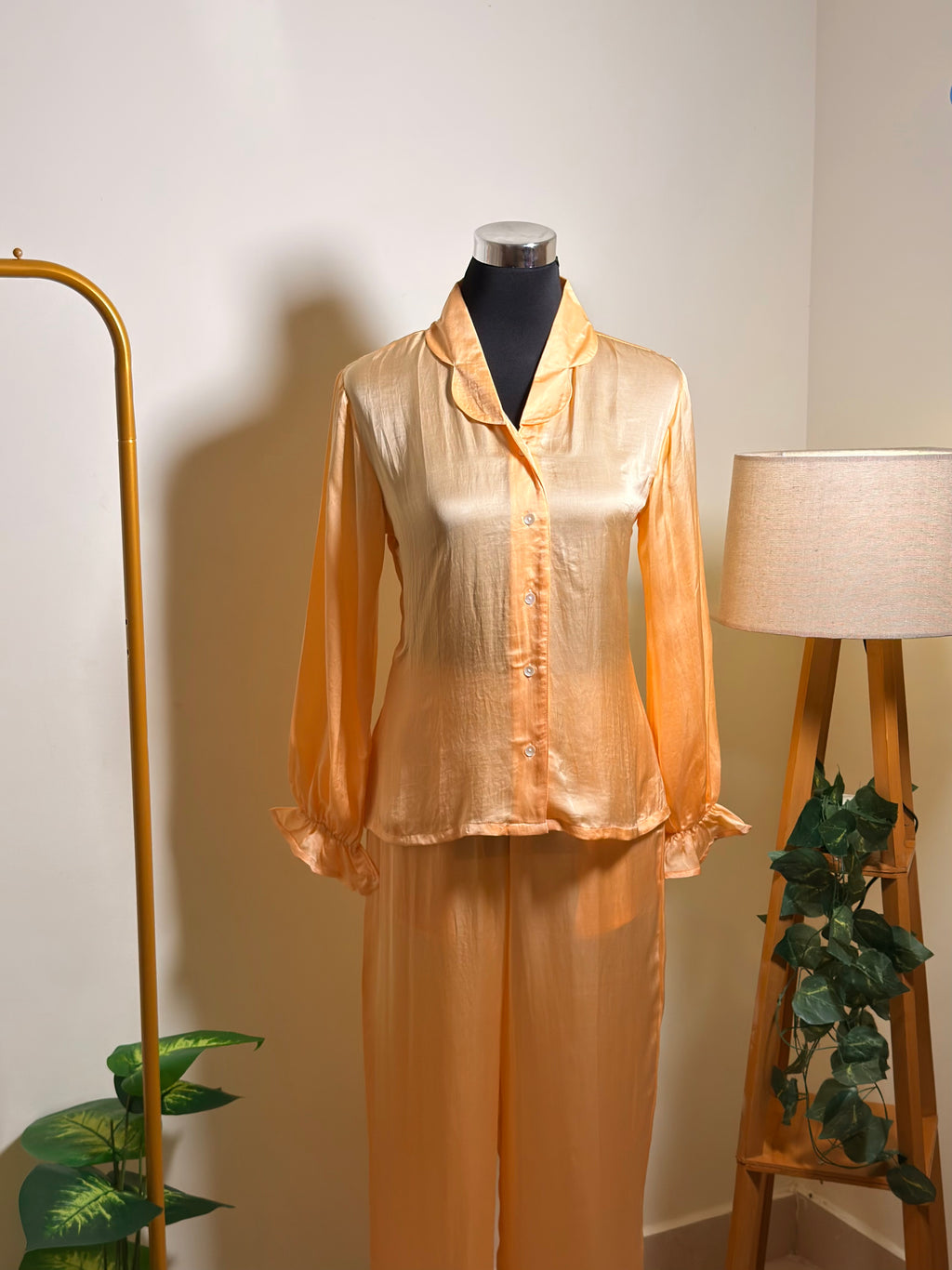 Pajama Peach - Long PJ Set