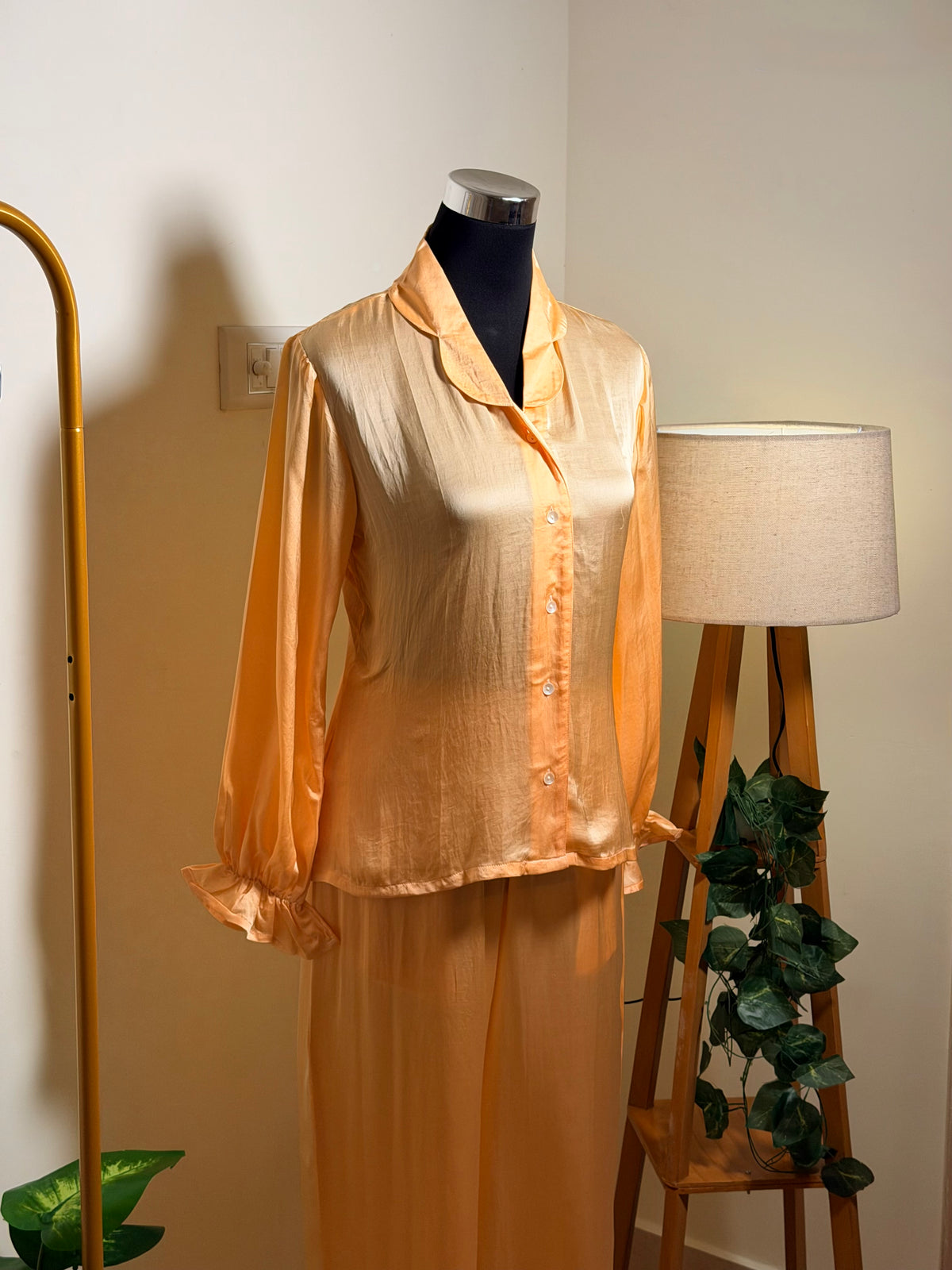 Pajama Peach - Long PJ Set