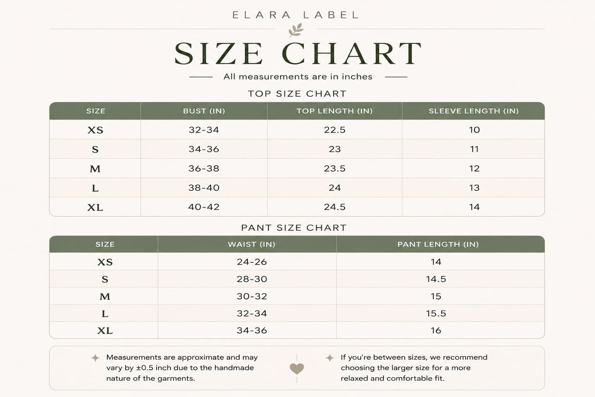 Size Guide