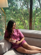Pajama Peach - Short PJ Set
