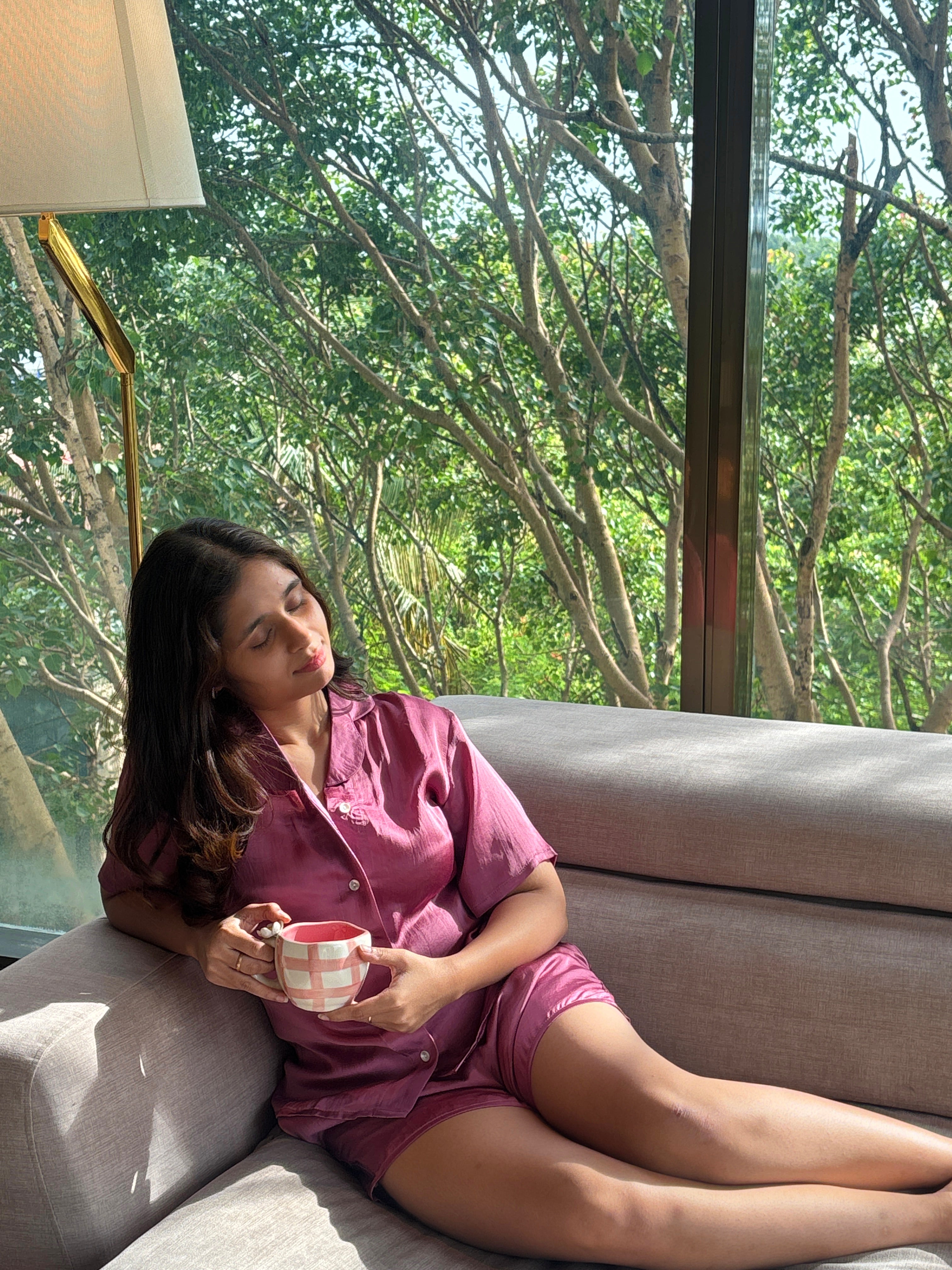 Pajama Peach - Short PJ Set