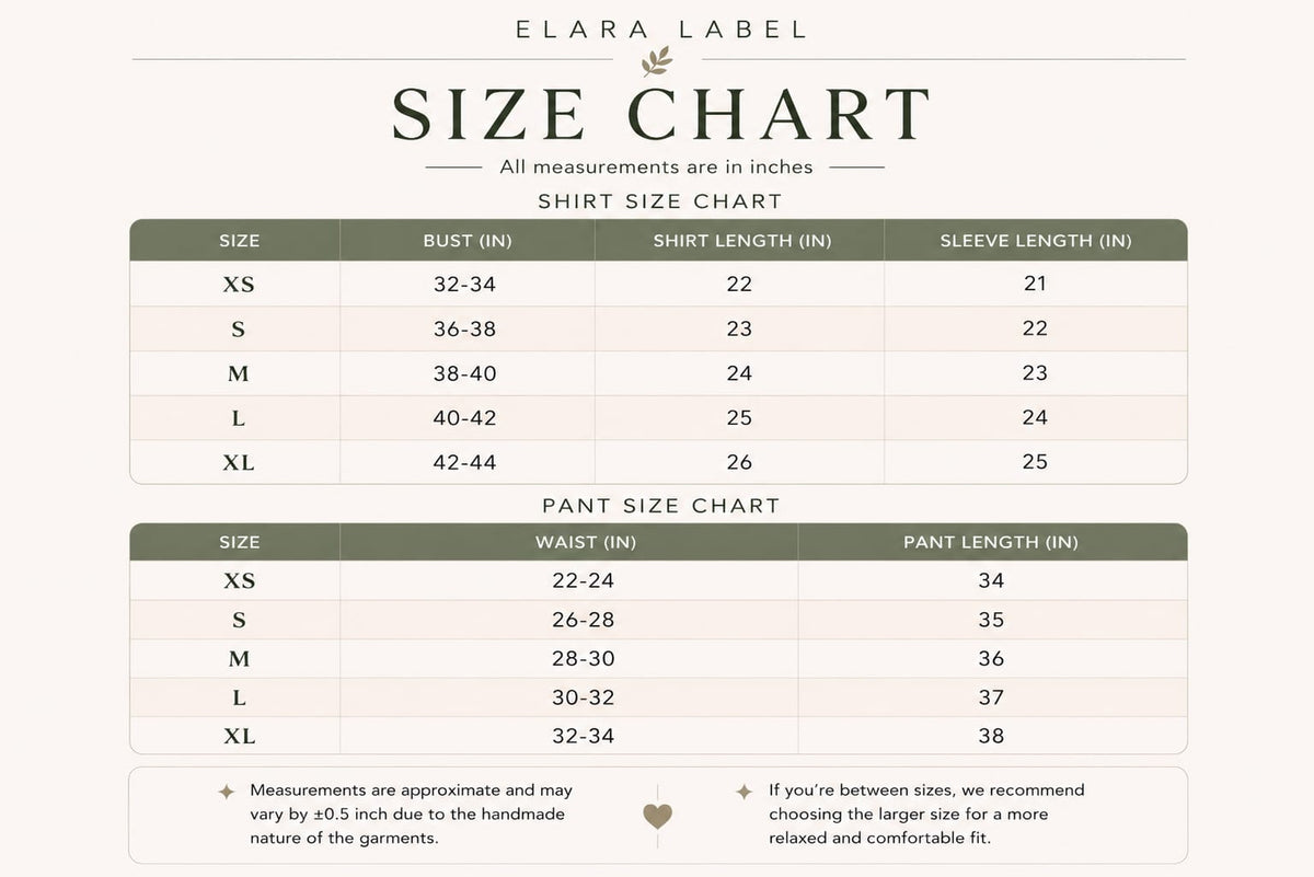 Size Guide