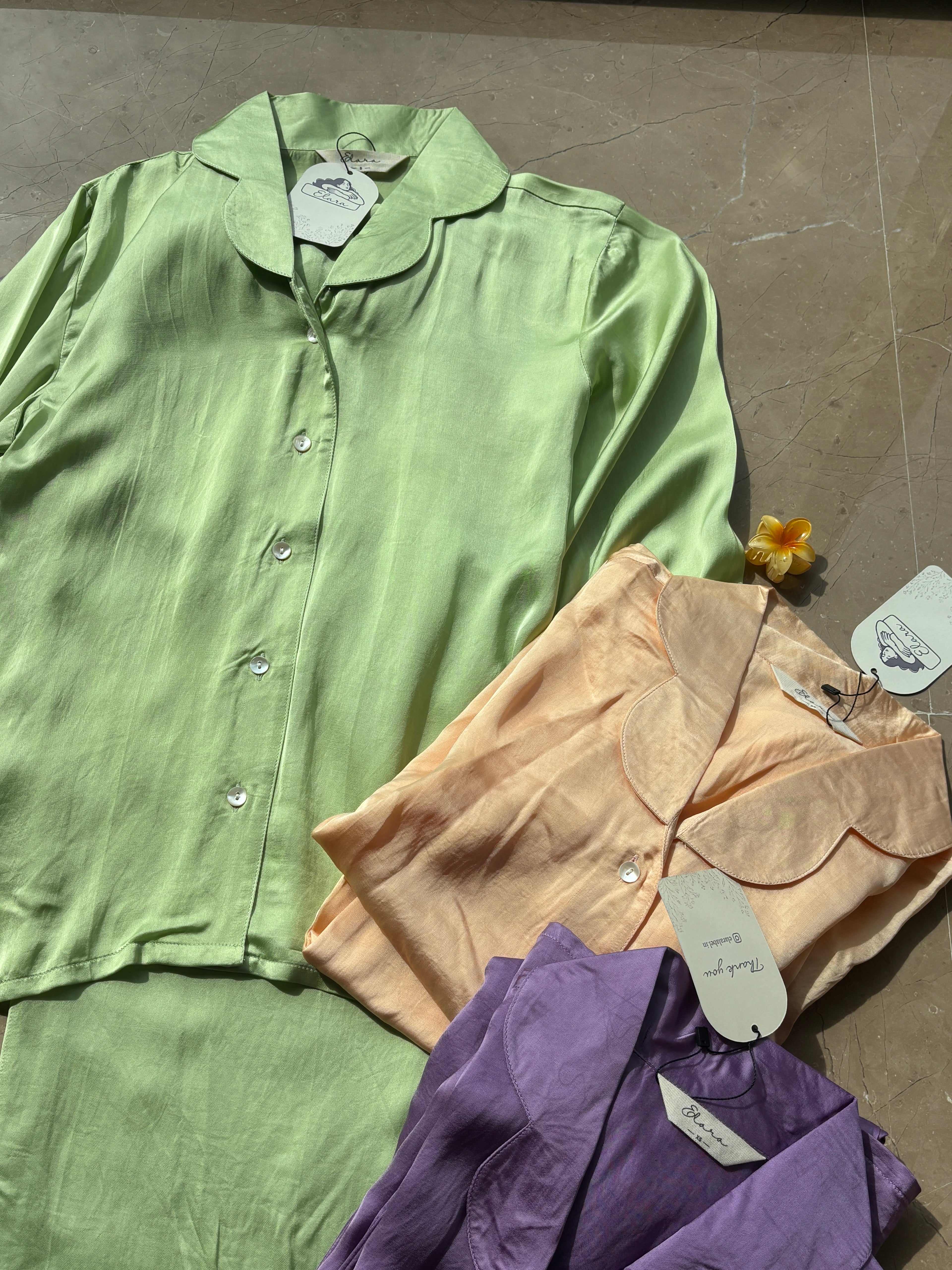 Pajama Peach - Long PJ Set