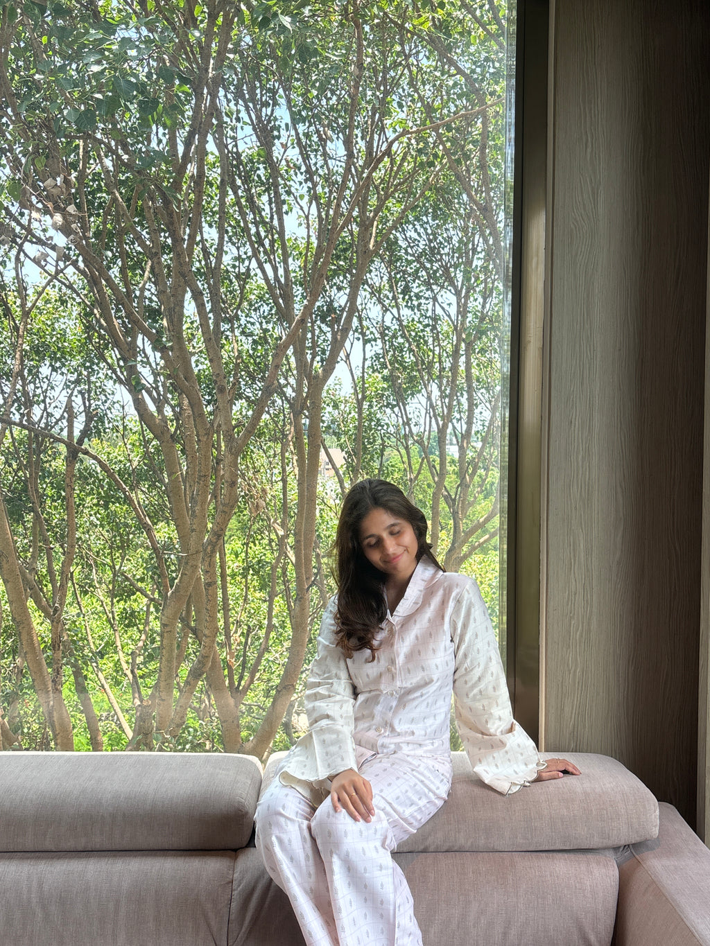 Pajama Peach - Printed PJ