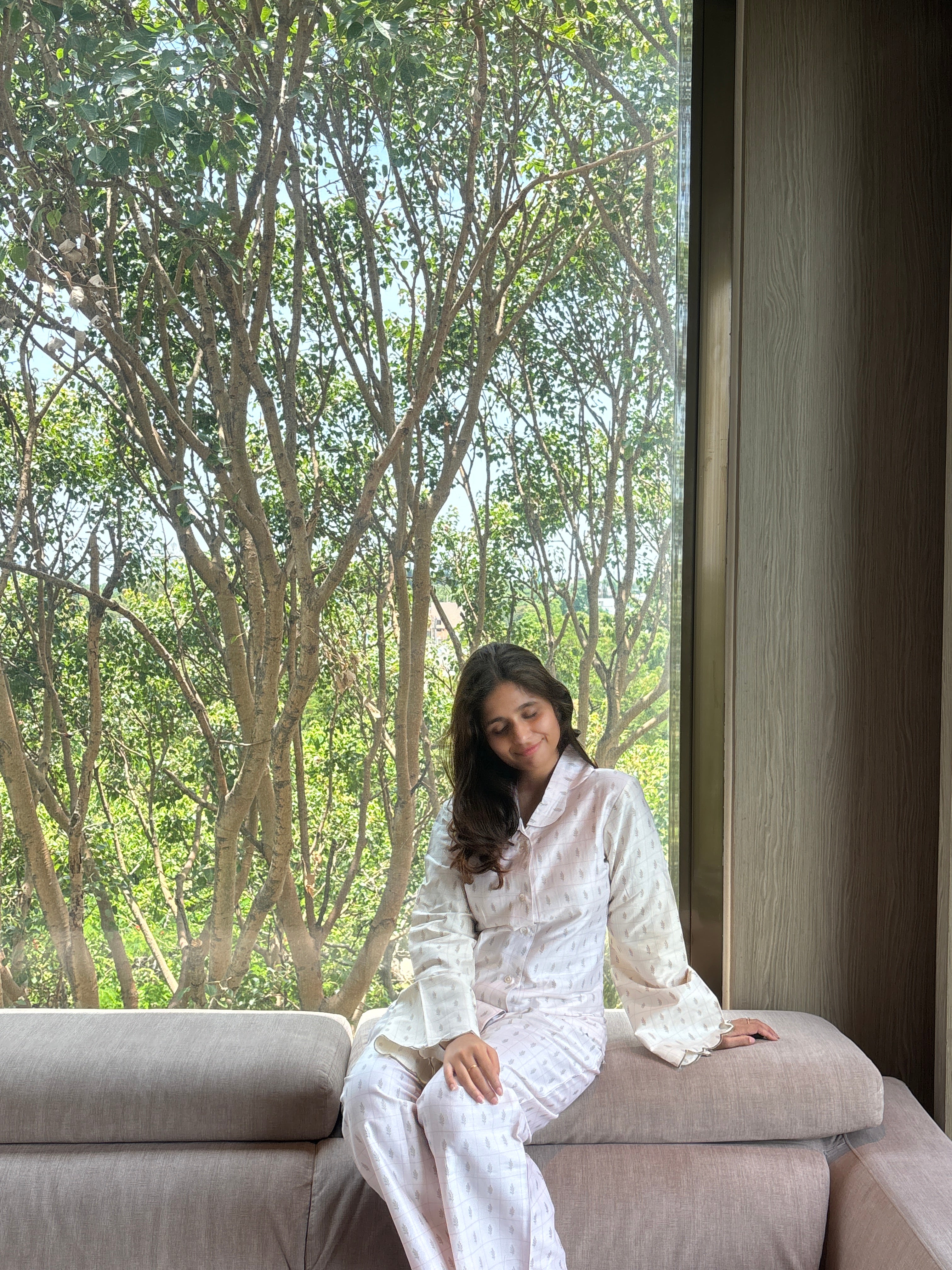 Pajama Peach - Printed PJ