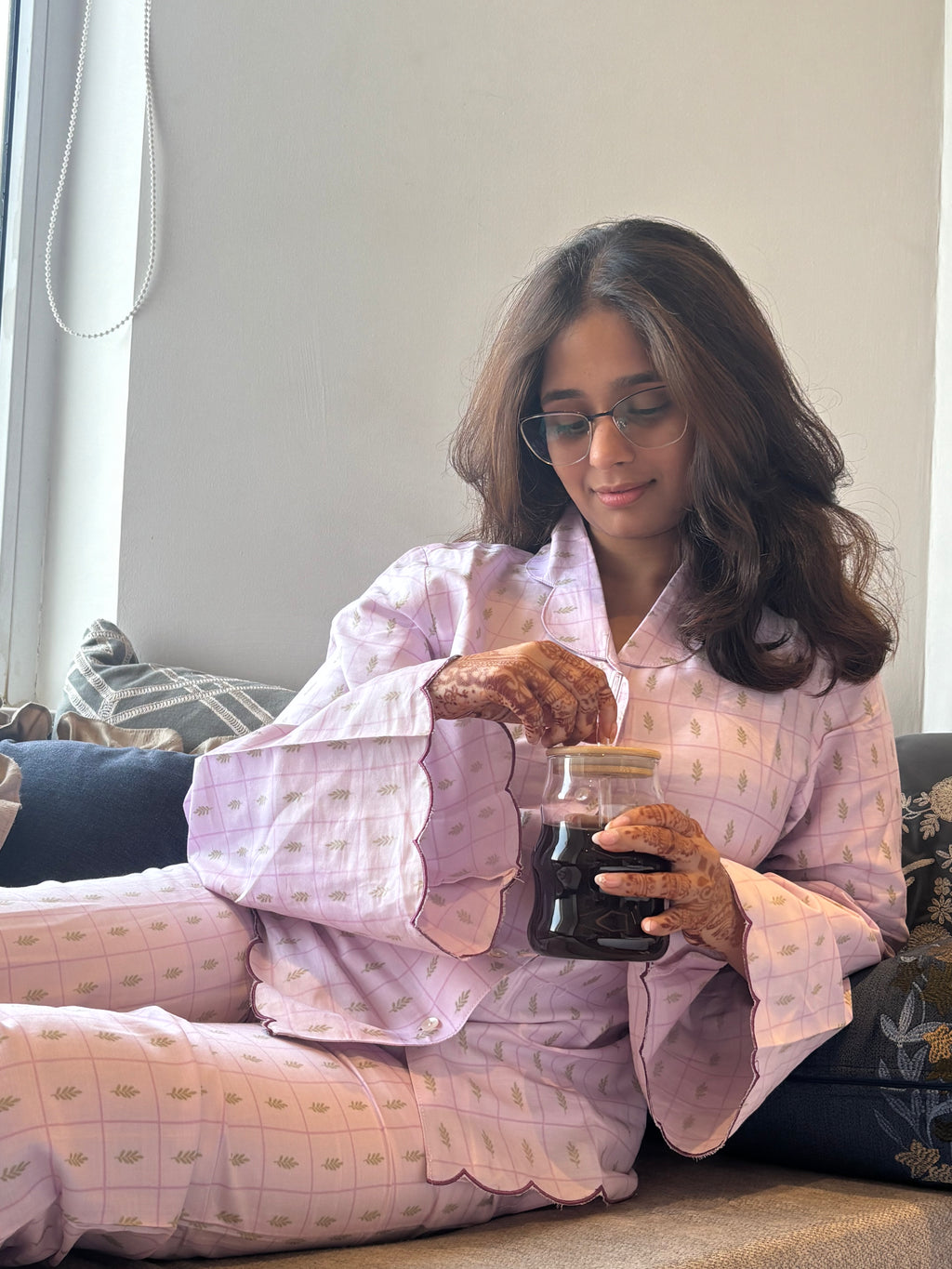Pajama Peach - Printed PJ
