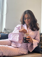 Pajama Peach - Printed PJ
