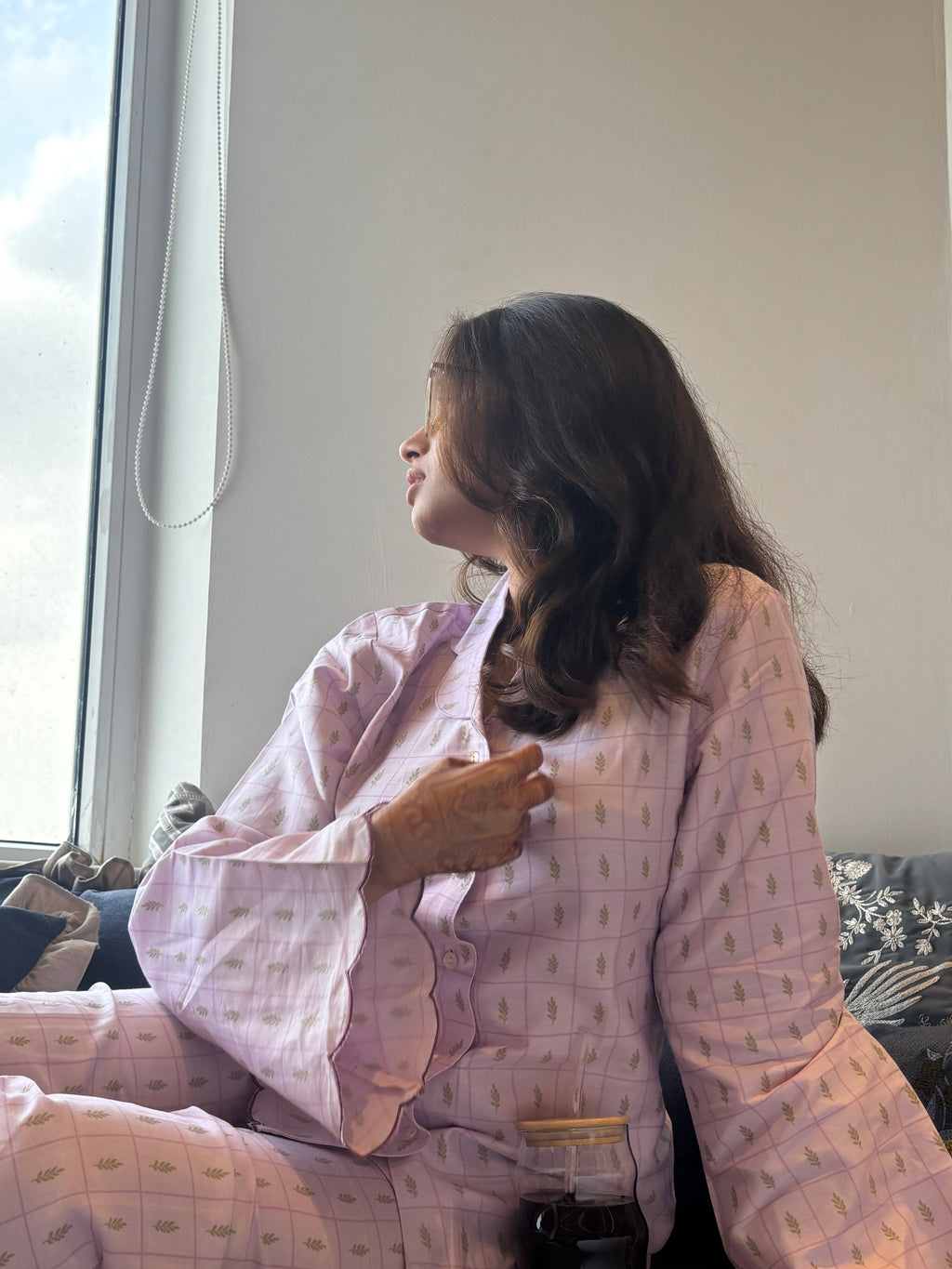Pajama Peach - Printed PJ