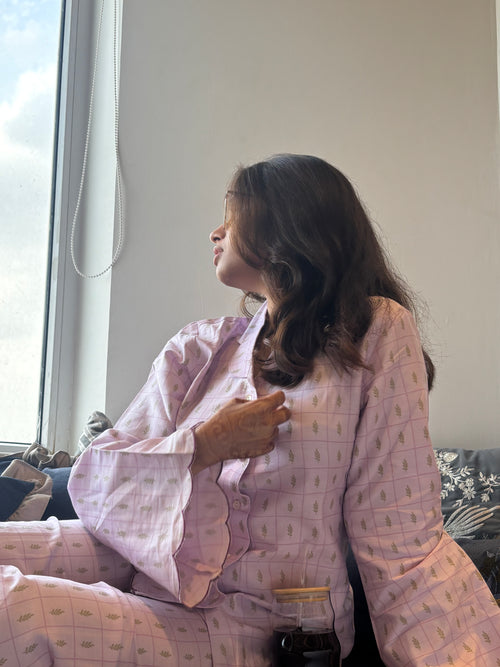 Pajama Peach - Printed PJ