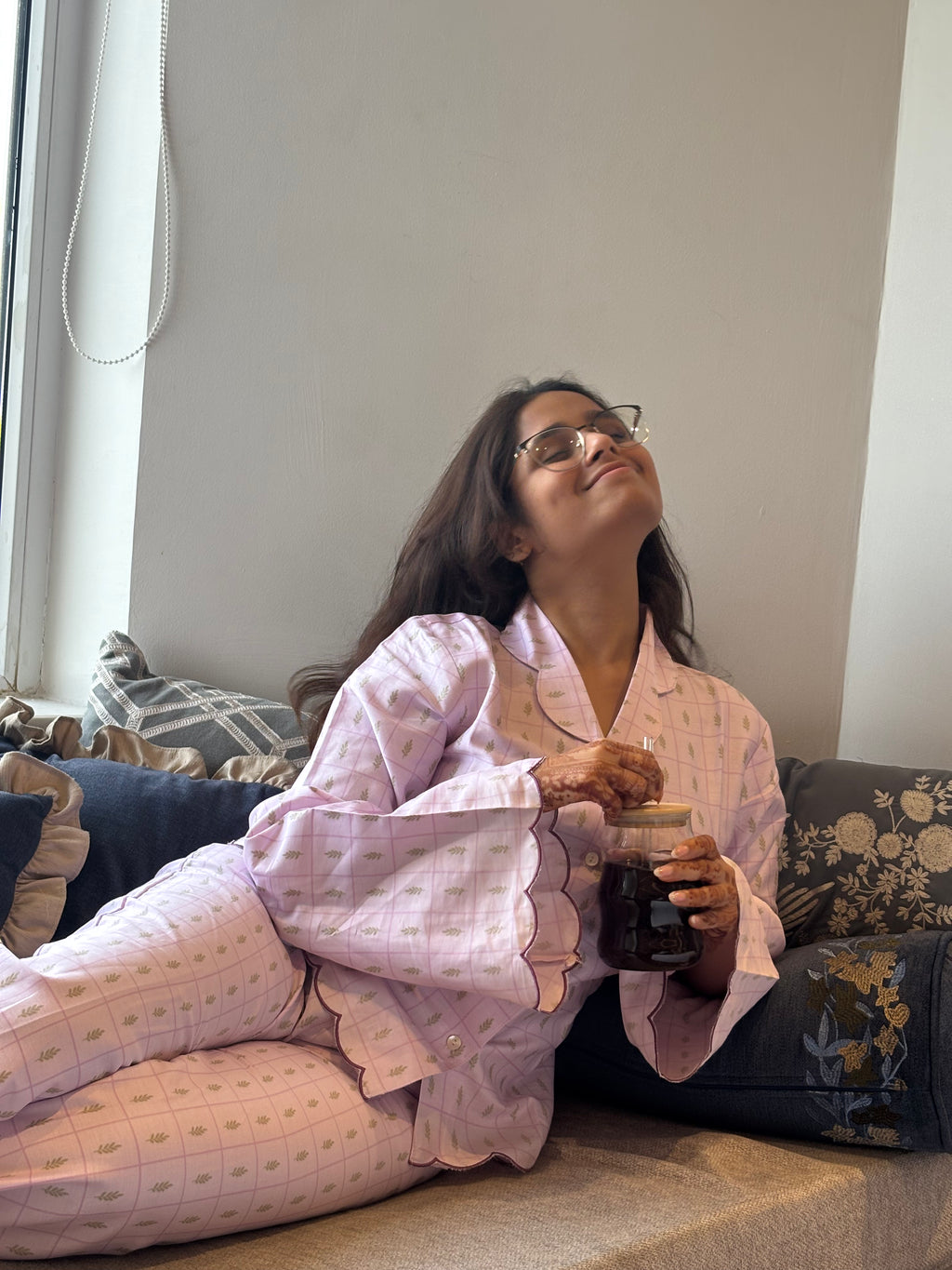Pajama Peach - Printed PJ