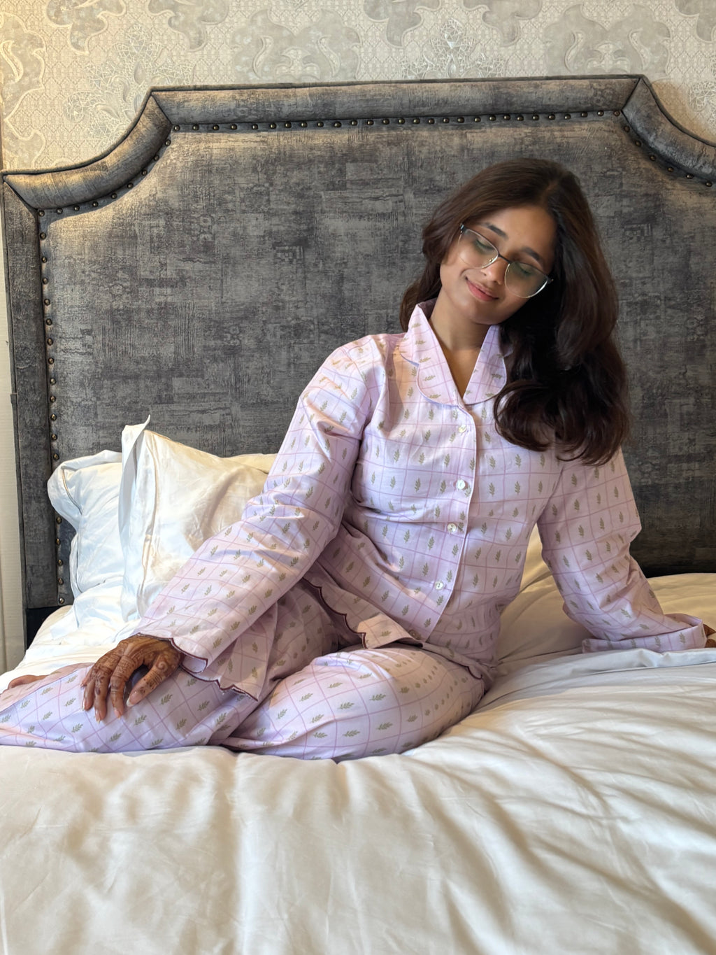 Pajama Peach - Printed PJ