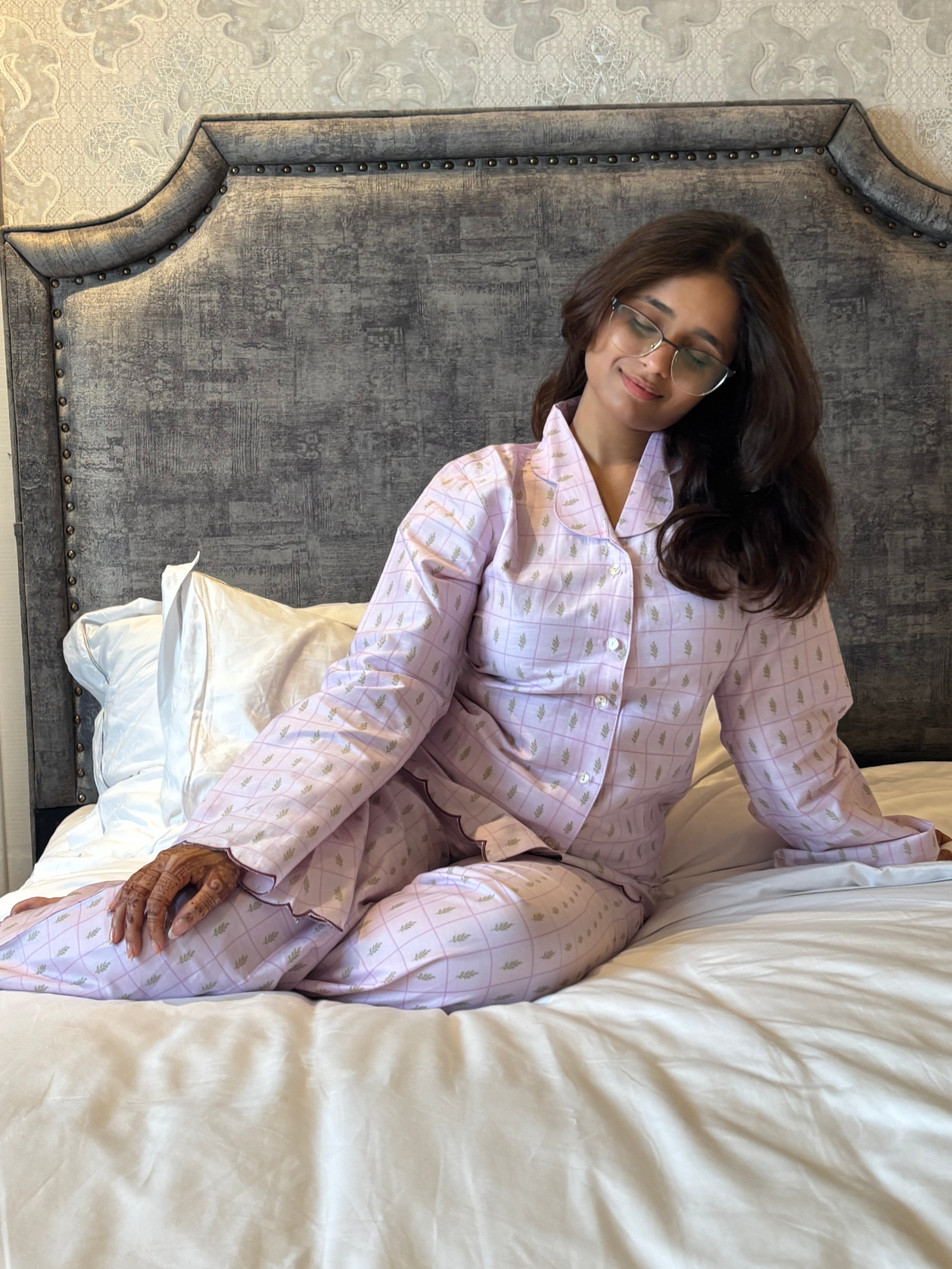 Pajama Peach - Printed PJ