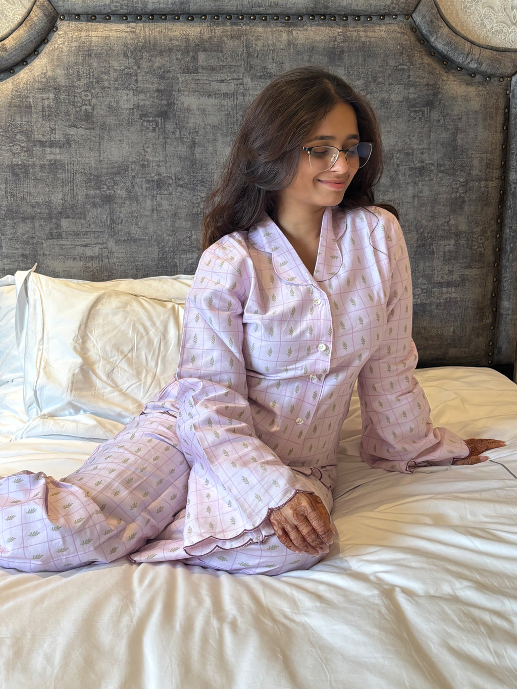Pajama Peach - Printed PJ