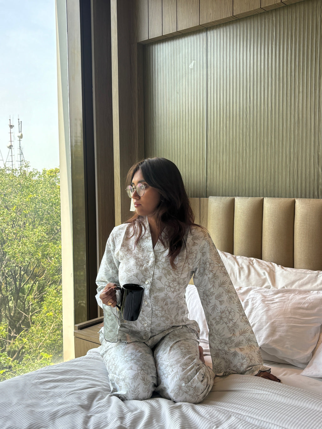 Pajama Peach - Printed PJ