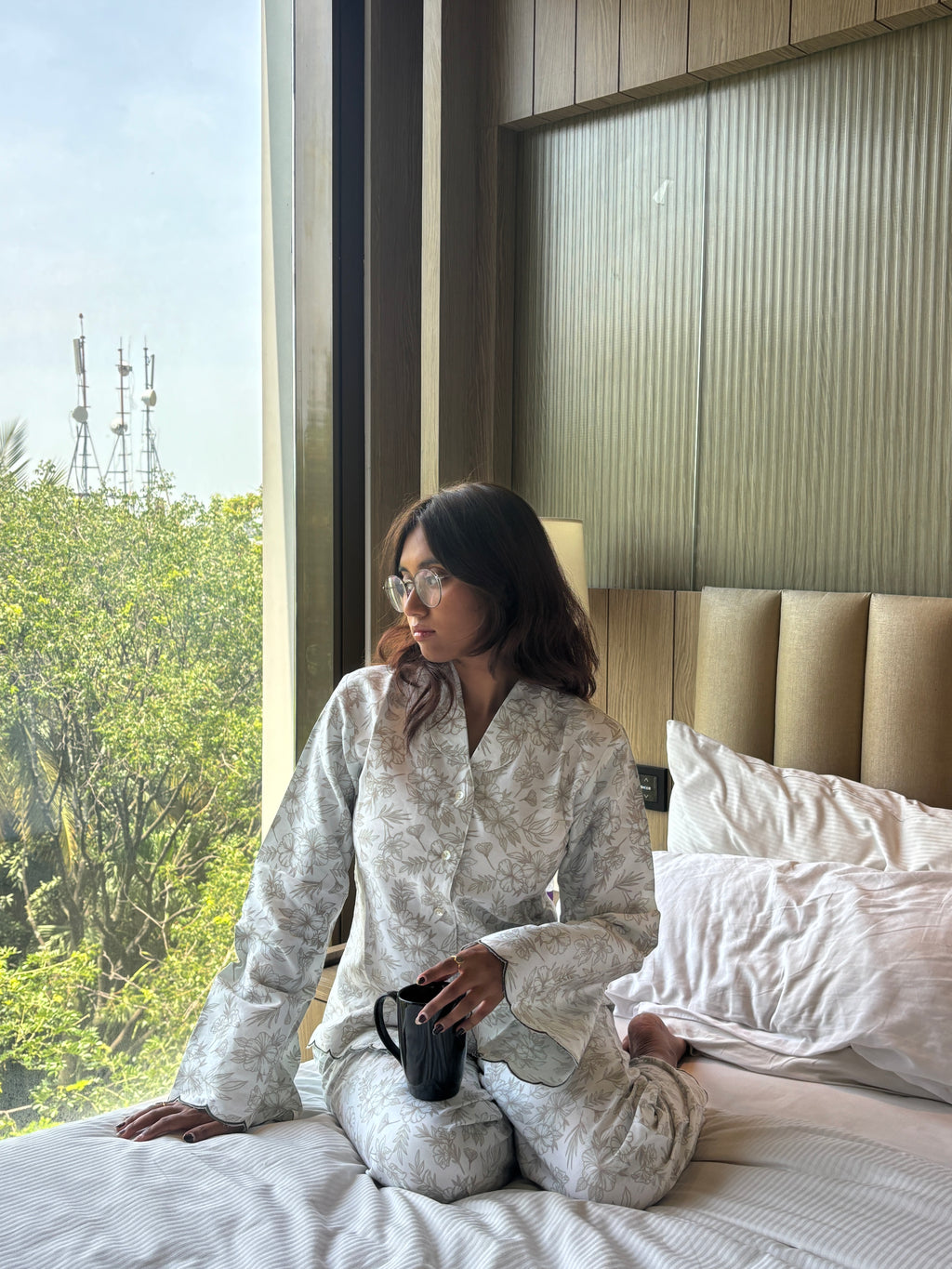 Pajama Peach - Printed PJ
