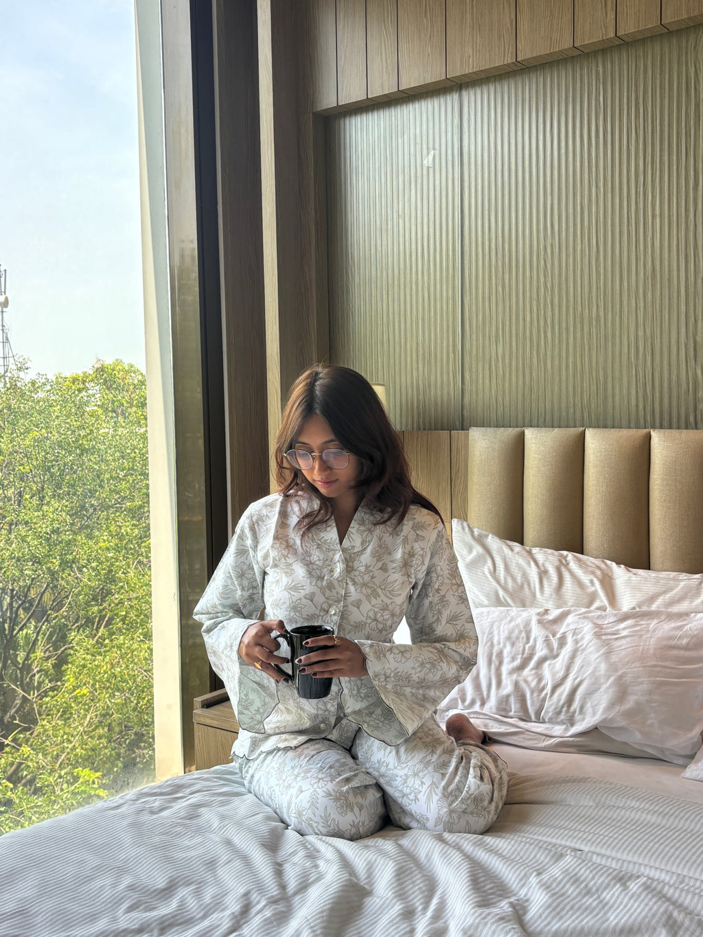 Pajama Peach - Printed PJ