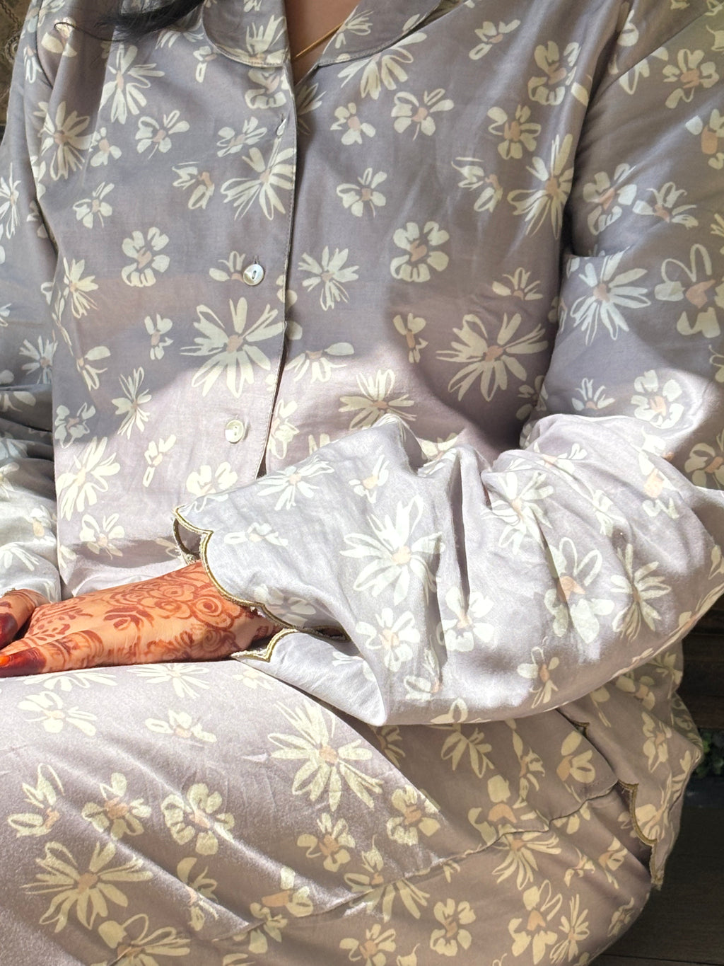 Pajama Peach - Printed PJ