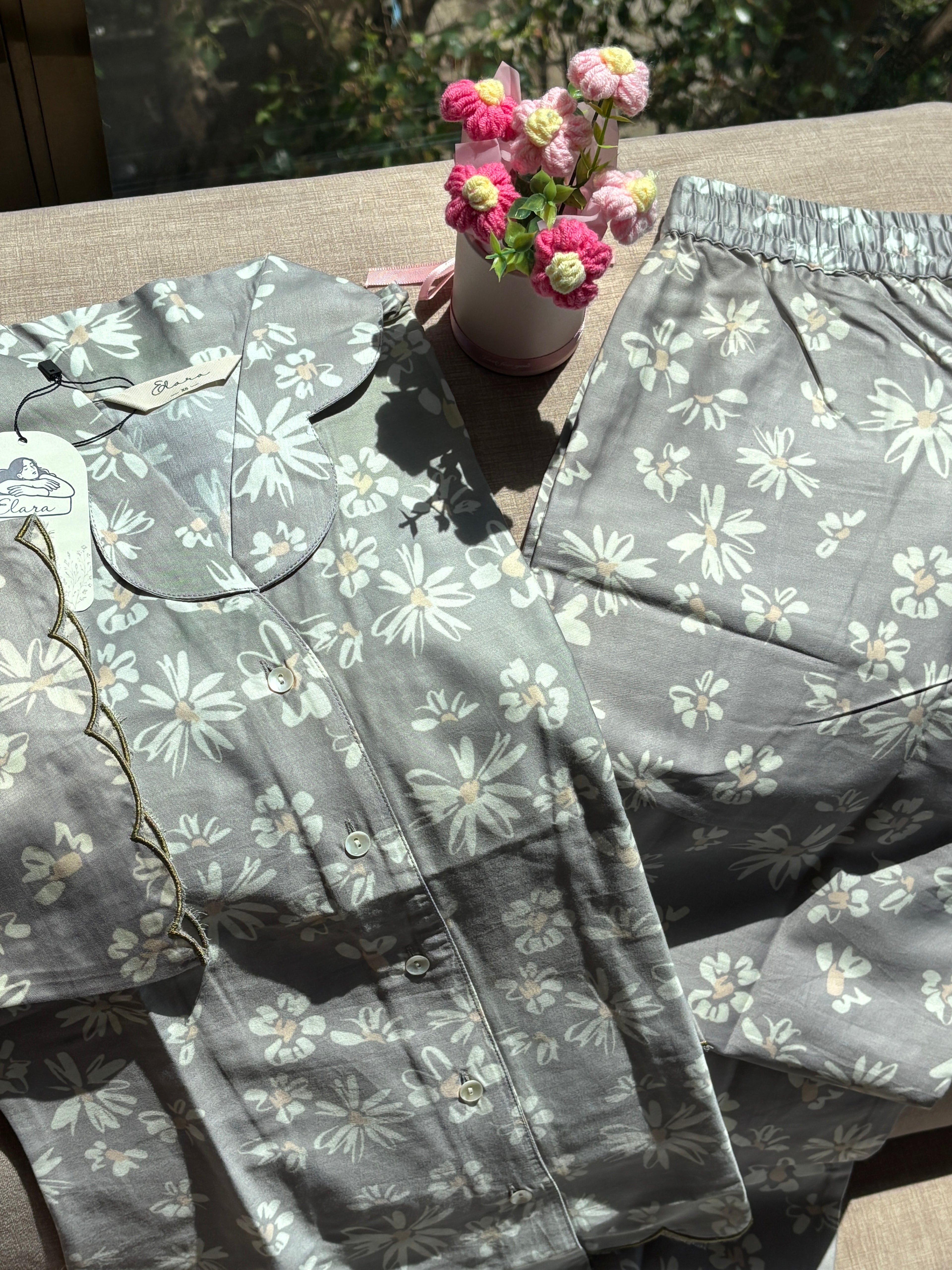 Pajama Peach - Printed PJ