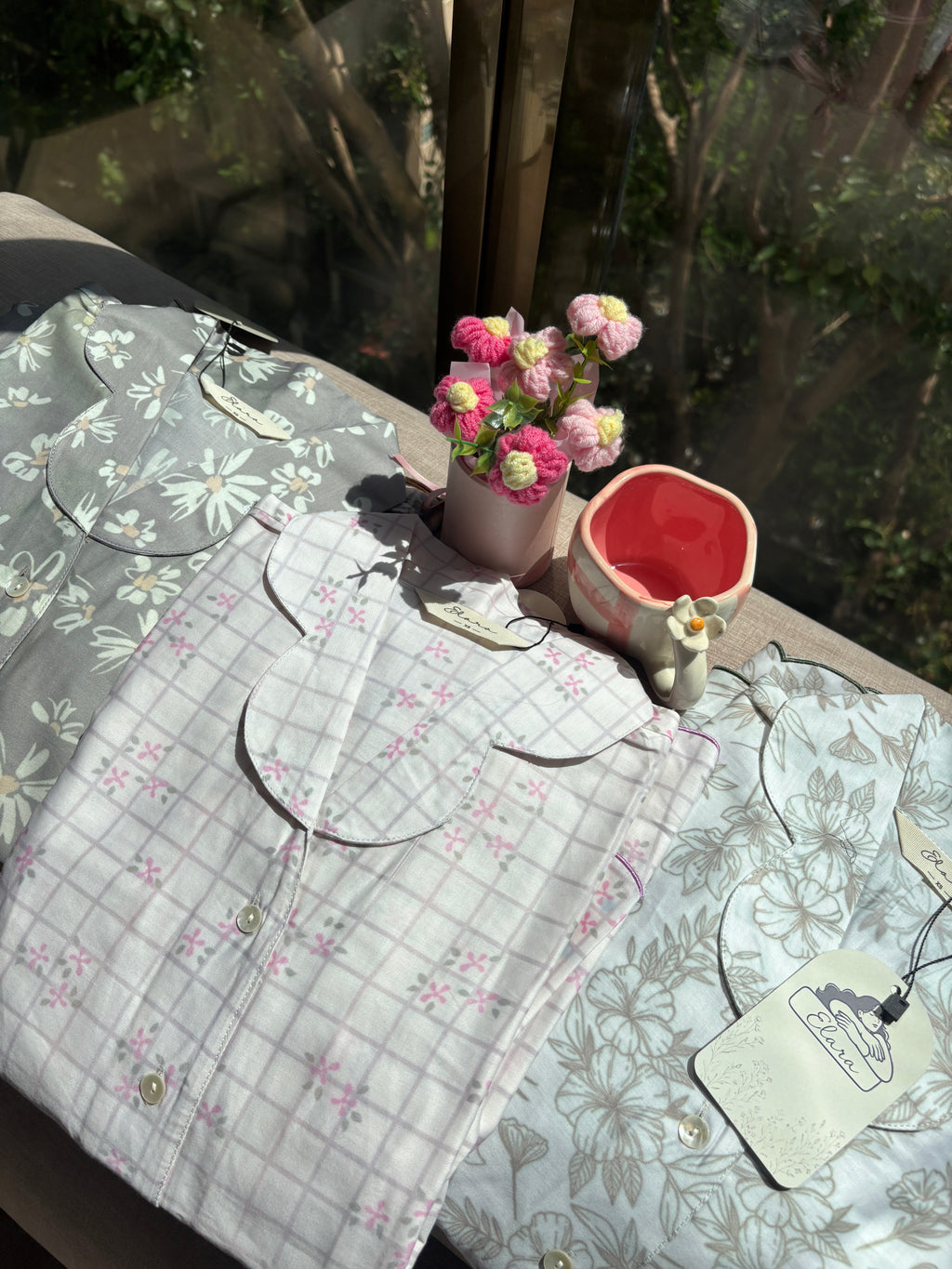 Pajama Peach - Printed PJ