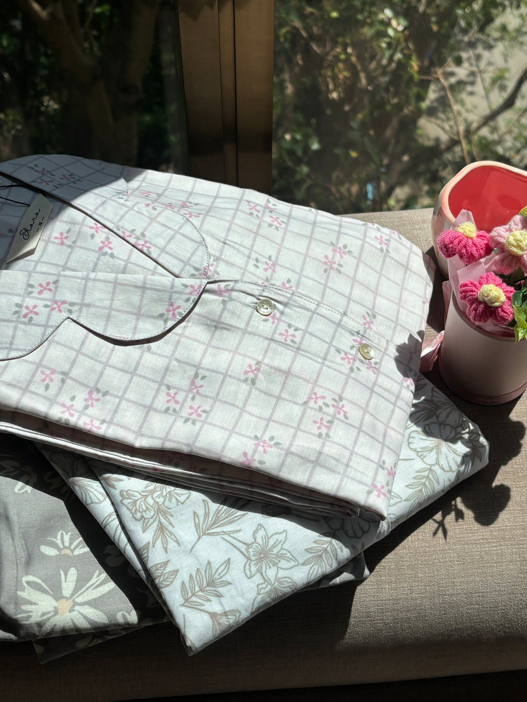 Pajama Peach - Printed PJ