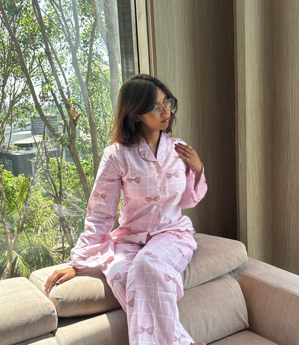 Pajama Peach - Printed PJ