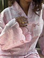 Pajama Peach - Printed PJ