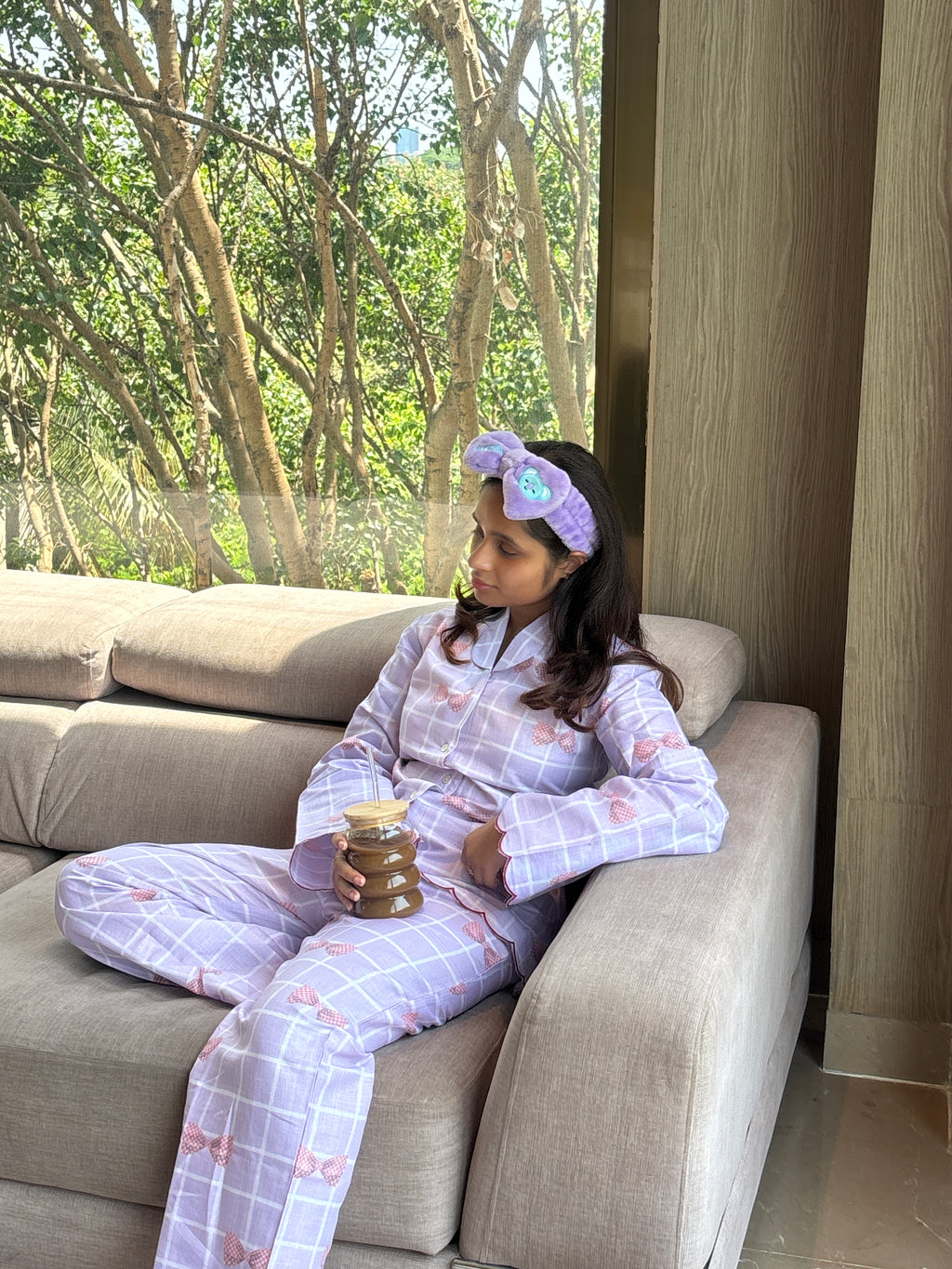 Pajama Peach - Printed PJ