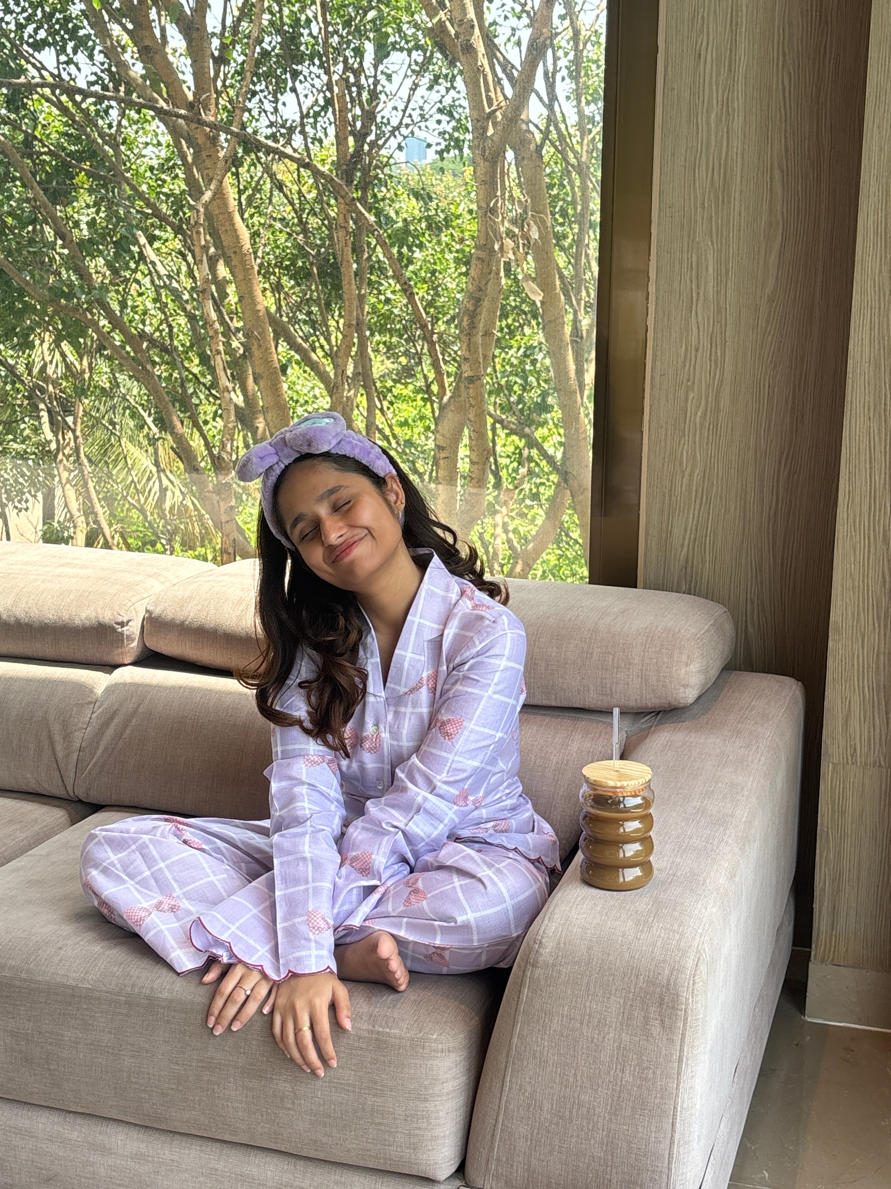 Pajama Peach - Printed PJ