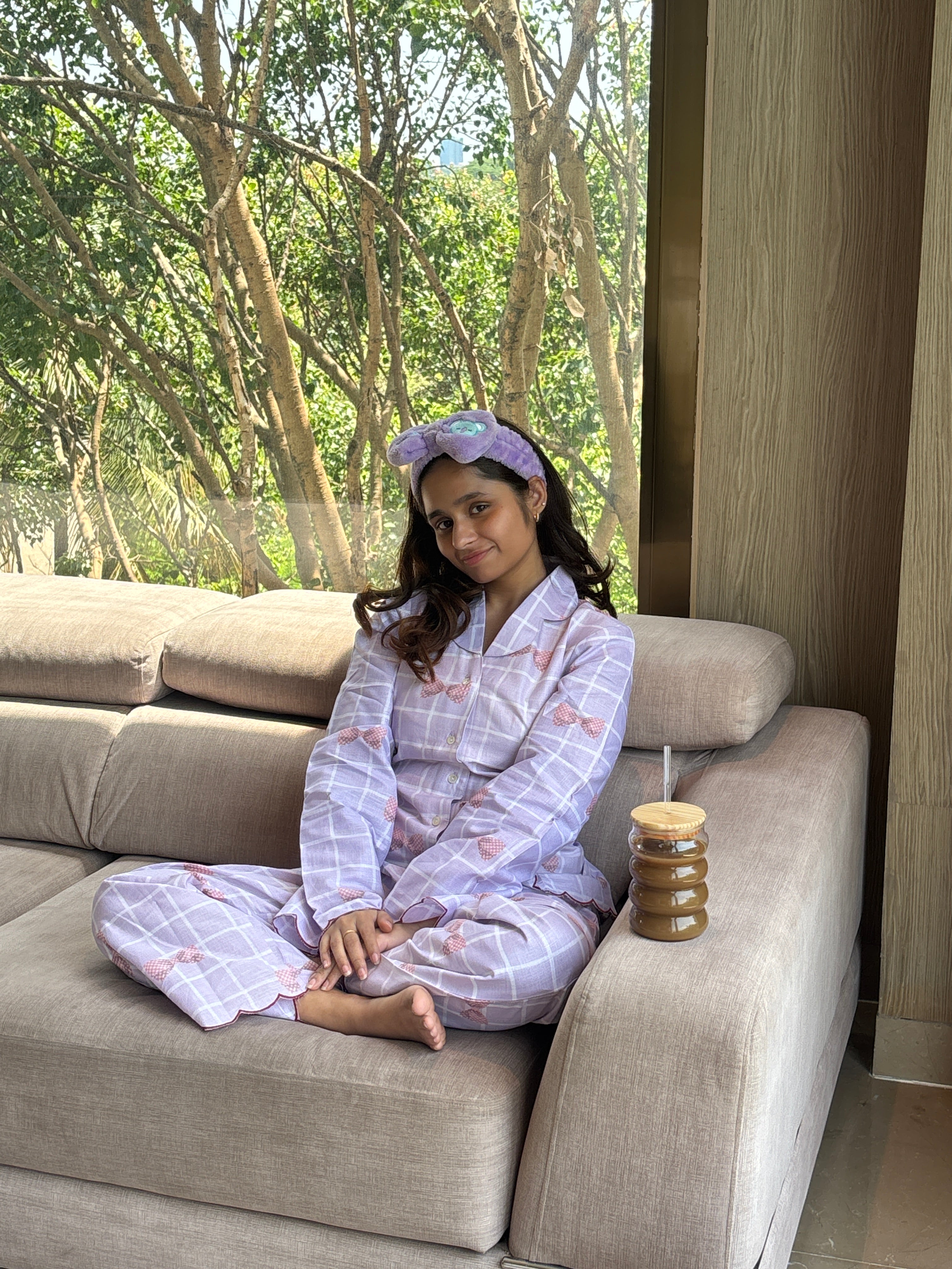 Pajama Peach - Printed PJ