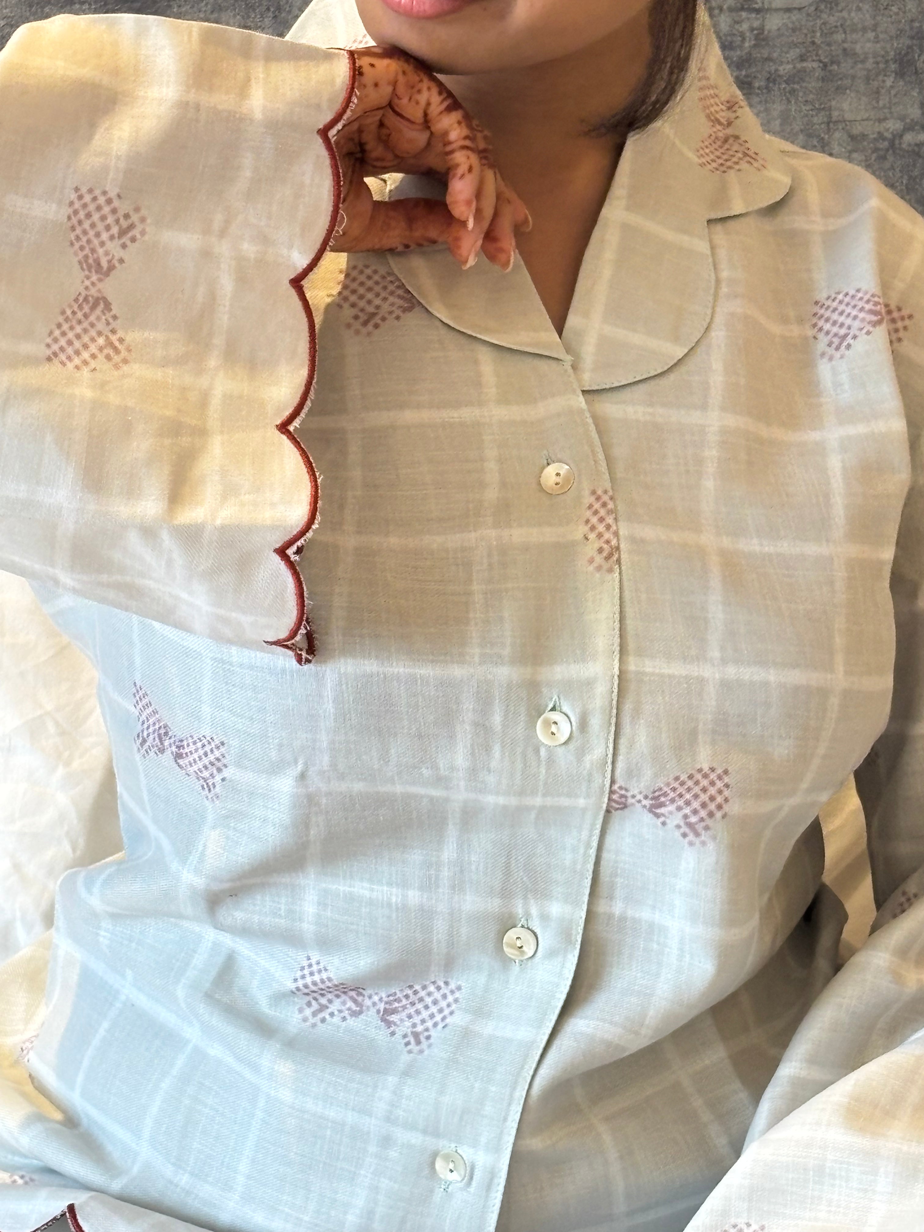 Pajama Peach - Printed PJ