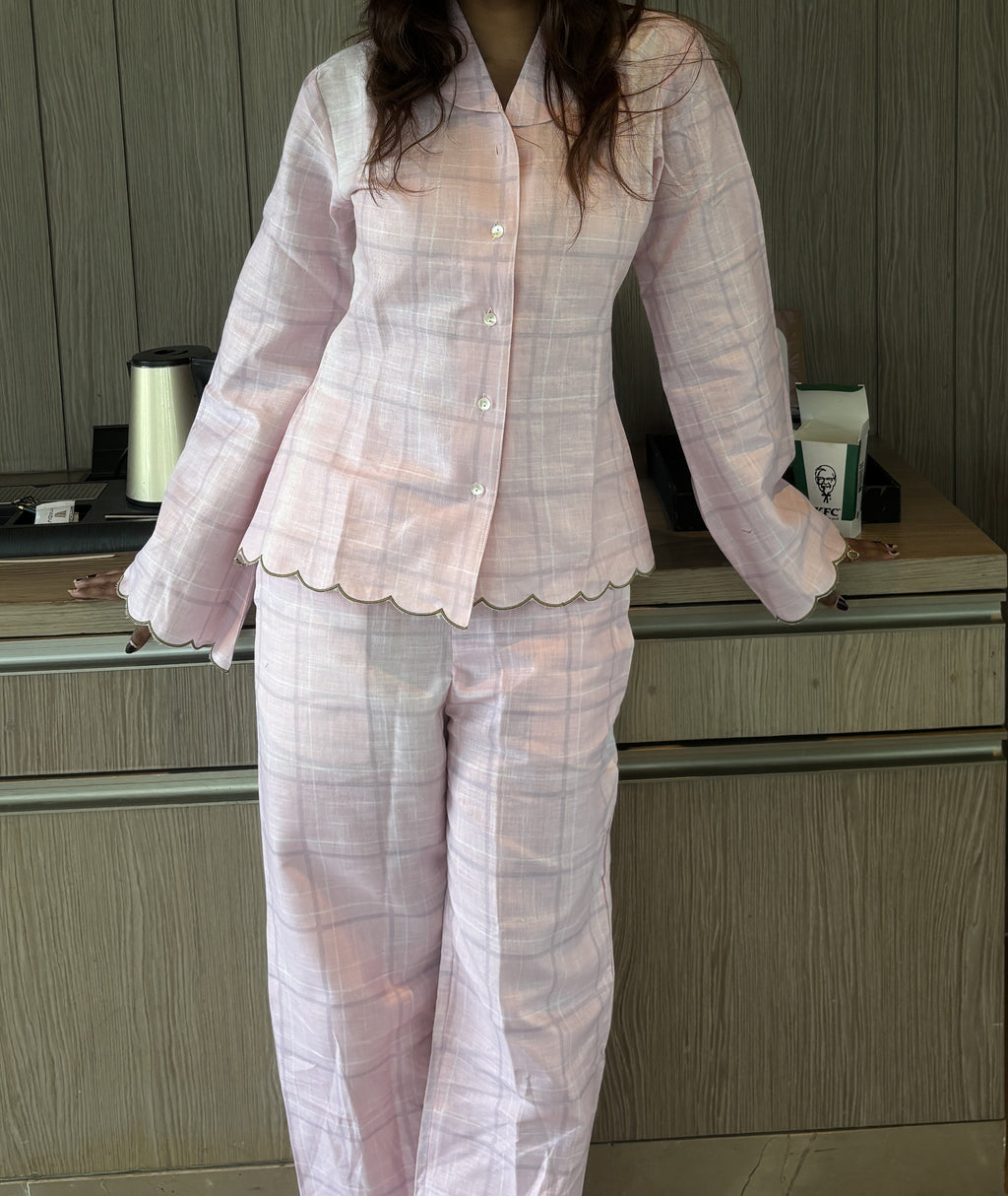 Pajama Peach - Printed PJ