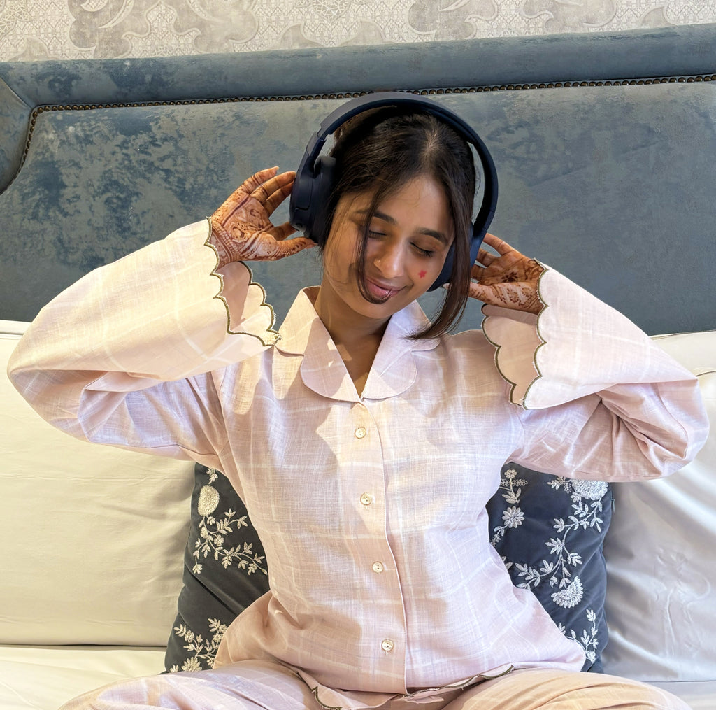 Pajama Peach - Printed PJ