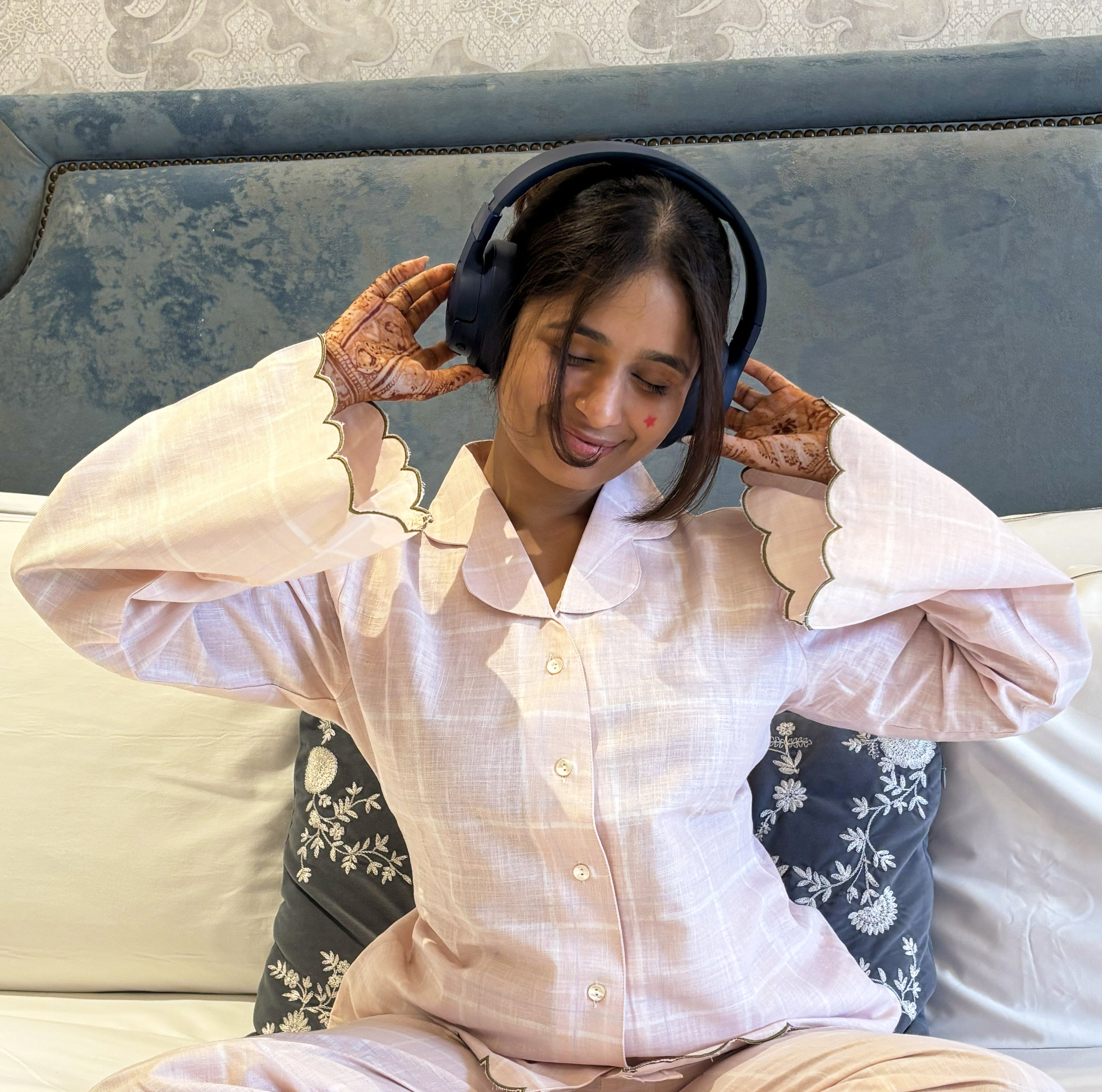 Pajama Peach - Printed PJ