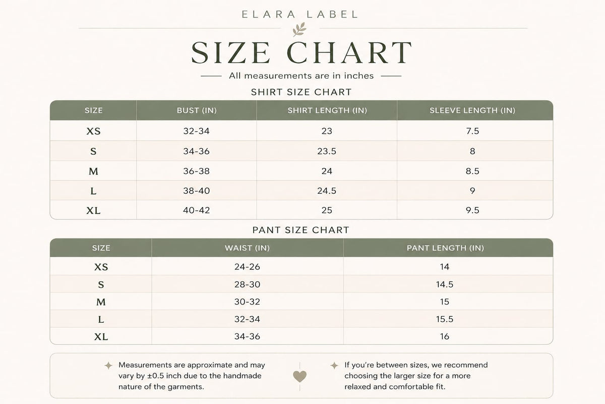 Size Guide